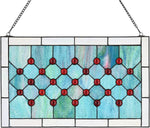 Fine Art Lighting Tiffany-Style Stained Glass Window Panel