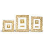 Two's Company 81448 Tresse d'Or Set of 3 Braid Pattern Photo Frame