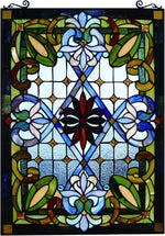 Fine Art Lighting JP92 Rectangle Tiffany Stained Glass Window Panel
