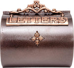 Fine Art Lighting ME04 Large Capacity Vintage Bronze Wall-Mount Mailbox