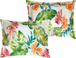 Greenland Home Fashions  Tropics GL-2104ADKS King Duvet Pillow Sham, 20x36Inch