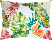 King Pillow Sham – Tropics Print by Greenland Home (20×36 Cotton)