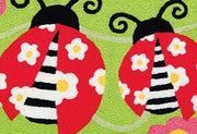 Jellybean Cherry Cherry Ladybugs Washable Doormat – 20