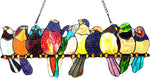 Fine Art Lighting P102 Tiffany Stained Glass Panel Handcrafted Suncatcher