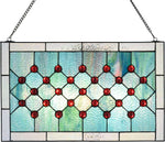 Fine Art Lighting FAL-KP204 Tiffany Stained Glass 19.25" x 11.75" Window Panel