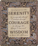 Tapestry Throw Serenity – 50 × 60 inch in Cotton by Manual Woodworkers