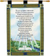 23rd Psalm Wall Hanging – Woven Cotton Scripture Banner 