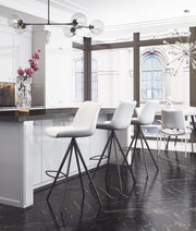 Zuo Modern Barstools Set of 2, 42.7