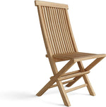 Anderson Teak CHF-101 Classic Folding Chair, Set of 2