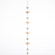 Outdoor Garden Rain Chain Featuring Bee Motif