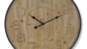 Large MDF and Metal Wall Clock – 31.5