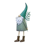 Metal Standing Gnome Set Two Pieces 27.25 Inch Height By Melrose