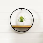Circle Shelf Wall Decor – 17.5