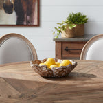 Hand Carved Look Flower Bowl 3 Inch for Everyday Home Styling By Melrose