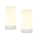 Melrose LED Flickering Light Designer Candle with Remote and Magnet (Set of 2)