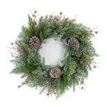 Melrose Juniper and Pine Cone Twig Wreath