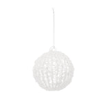 Melrose Beaded Glass Ball Ornament (Set of 6)