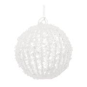 Beaded Glass Ball Ornament (Set of 6)