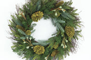 Pine & Twig Holiday Door Wreath – 23