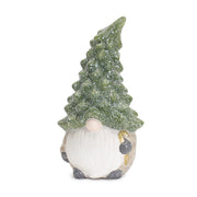 Festive Holiday Gnomes – Set of Two Terra Cotta Figures