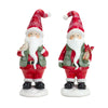 Melrose Nordic Winter Santa Figurine (Set of 2)