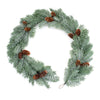 Melrose Winter Pine Garland with Pinecone Accents (Set of 2)