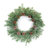 Melrose Winter Pine Wreath with Pine Cones 24"D