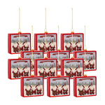 Melrose Gnome Merry Christmas Ornament (Set of 12)