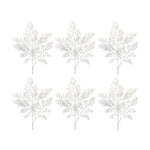 Melrose Silver Mini Leaf Spray (Set of 6)