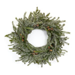 Melrose Pine Wreath with Ice 22.5"D