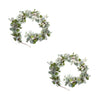 Melrose Seeded Mixed Eucalyptus Foliage Garland (Set of 2)