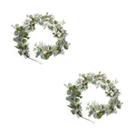 Melrose Seeded Mixed Eucalyptus Foliage Garland (Set of 2)