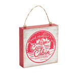 Holiday Sentiment Sign Ornaments