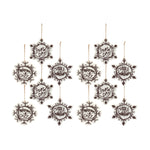 Melrose Cut Cookie Design Snowflake Ornament (Set of 12)