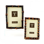 Two's Company 8412 Set of 2 Bamboo Photo Frame Includes 2 Sizes