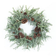 Melrose Winter Pine Wreath with Pine Cones 29.5