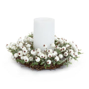 Melrose Mini Berry Wreath Candle Ring 10.5