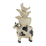 Melrose Farm Animal Stack 11.5"H