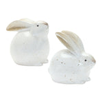 Melrose Rustic Terra Cotta Bunny Figurine (Set of 4)