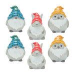 Melrose Whimsical Animal Gnome Garden Statue (Set of 12)