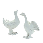 Melrose Stone Duck Garden Statue (Set of 2)