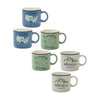 Melrose Ceramic Camping and Adventure Mug (Set of 6)