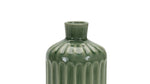 Green Tabletop Vase – Terra Cotta Clay – 7.25