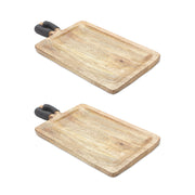 Mango Wood Tabletop Trays – Rectangular Design – 1