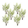 Faux Fern Bundle Set of 6 with 37 Inch Height Variegated Greenery Stems for Home Decor Melrose