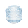 Glass Accent Vase – 6.5 Inch Height – Blue Decorative Piece for Displays By Melrose