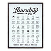 Melrose Wood Laundry Sentiment Sign 20"H