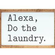Melrose Funny Laundry Room Wall Sign