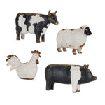 Melrose Farm Animal Candle Holder (Set of 4)