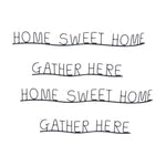 Melrose Gather and Home Sentiment Decor (Set of 4)